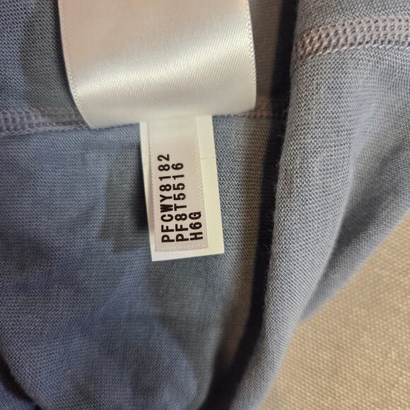 Calvin Klein Performance Long Sleeve Drawstring Top Blue XS NWT - Picture 16 of 16